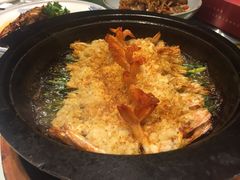 蒜蓉虾-老妈菜馆(建设街店)
