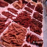 正宗牛肉98/斤，五香板鸭30/斤，猪头肉42/斤