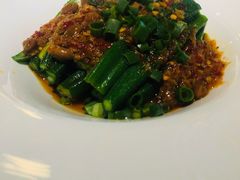 水豆豉拌秋葵-周三的情书花园餐厅(江北店)