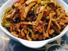 香干肉丝-国生茶庄·地道农家菜团建活动