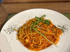 红烩大虾意大利面-时光花园(白鹭洲店)