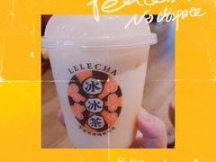 新疆蜜瓜冰冰茶-LELECHA乐乐茶(上海五角场万达广场店)