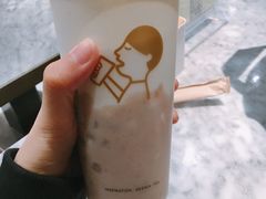 芋泥波波鲜奶-喜茶(北京三里屯太古里店)