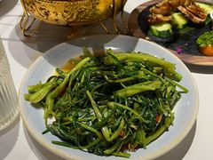 泰式炒飞天通菜-清迈泰·泰国餐厅(华发商都店)