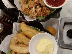 芥末起司薯角-韩时烤肉(枫蓝店)