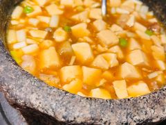 石锅鸡汤豆腐-绿茶餐厅(蓝色港湾店)