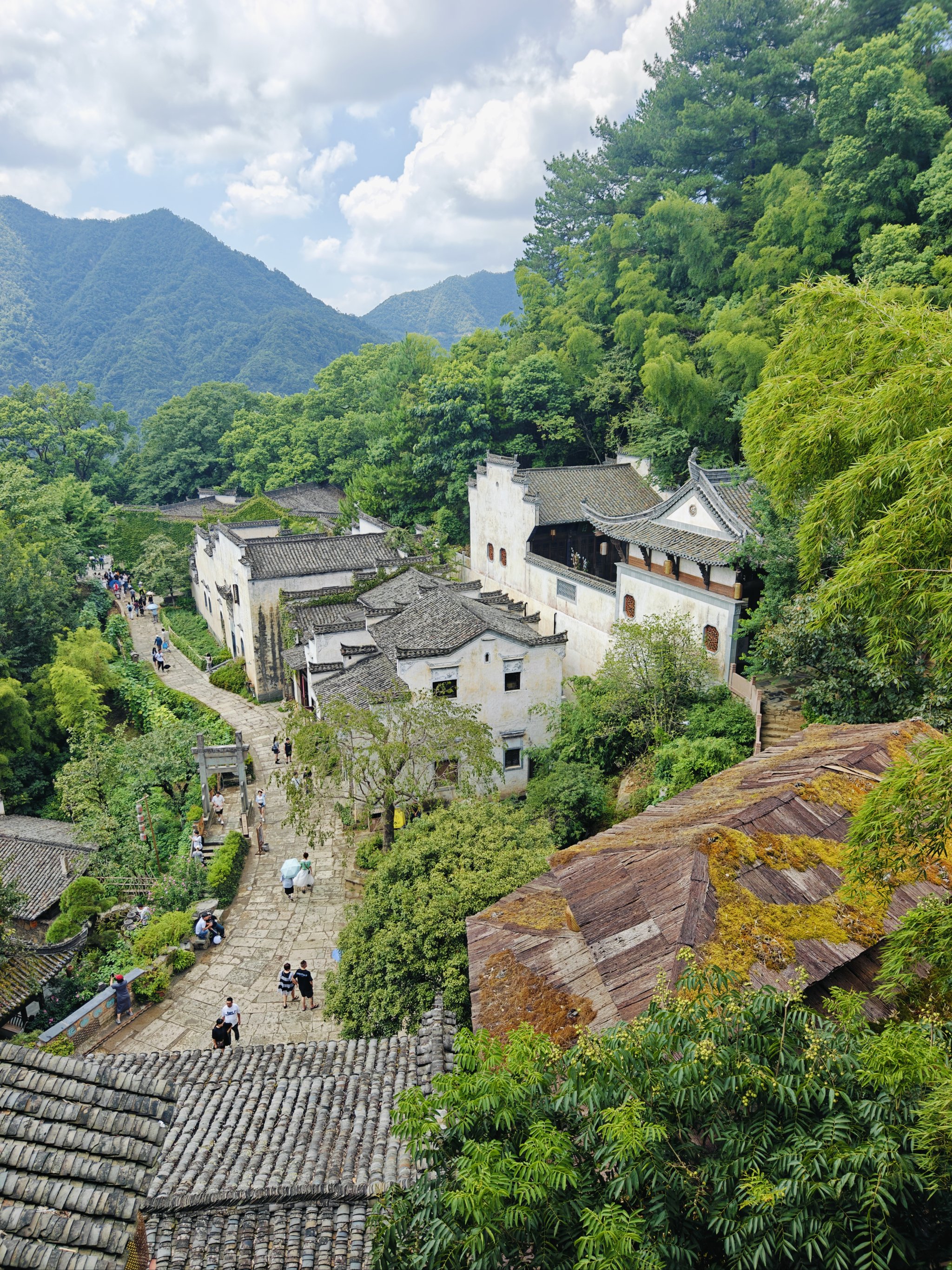 秋日婺源篁岭风景