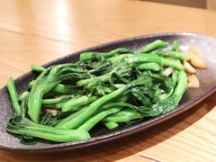 猪油渣排蒜炒增城迟菜心-粤集·手工粤菜(皇庭广场店)