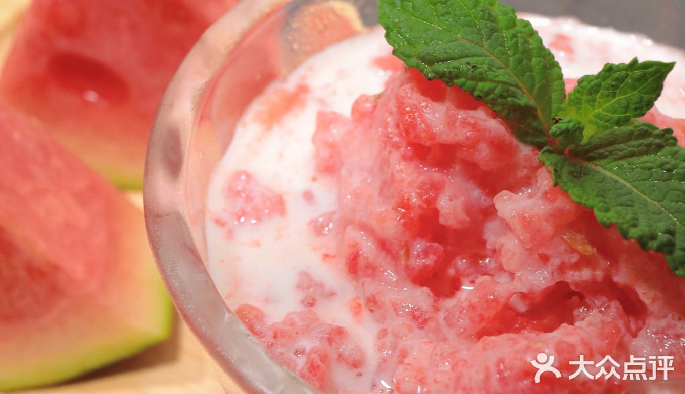 夏日饮品|一起ci西瓜91ha牛奶西瓜冰冰冰冰冰呀