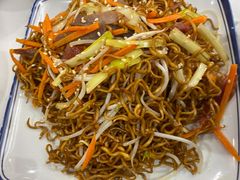 蚝油皇三丝炒面-粤式轩广东茶餐厅(草市街店)