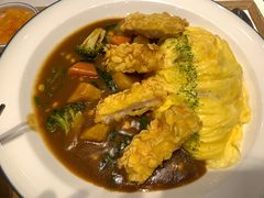 炸虾排咖喱蛋包饭-池奈·咖喱蛋包饭(熙地港店)