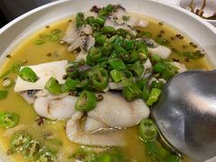 藤椒煮嫩滑鱼片-小大董·烤鸭(王府井apm店)