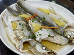 虾油蒸白条-万人缘酒楼