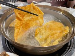 炸腐竹-烹然四季椰子鸡火锅(团结湖总店)