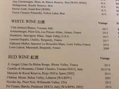 菜单-唐阁(香港朗廷酒店)