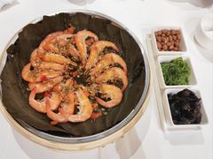 荷叶蒜蓉蒸虾-万龙洲海鲜(阜外店)