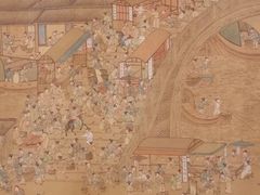 明 仇英《清明上河图》-辽宁省博物馆