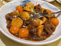 金桔慈姑牛筋腩-武汉香格里拉大酒店·香宫中餐厅