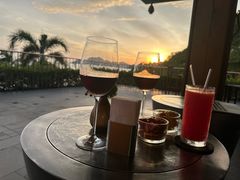 -日落吧·海景咖啡厅·餐酒吧·鸡尾酒·下午茶·乐队表演·浪漫夕阳·三亚文华东方酒店