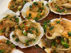 蒜茸粉丝蒸扇贝-聚宝渔港.五钻酒家(上地店)