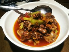 岷江爆鸡杂-小放牛炒菜馆(军校店)