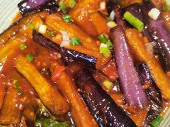 鱼香茄子煲-鹿港小镇(霄云店)