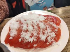 糖拌西红柿-玫瑰红烤羊排(北新桥三条店)