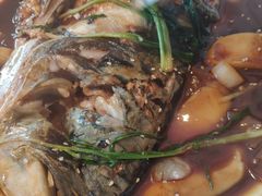 葱焖鱼头-上名堂·鱼头好吃(体育场路店)