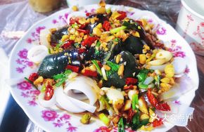 Cold Vermicelli with Egg