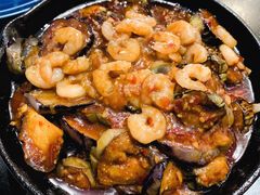 虾爆茄子煲-盛京辽菜小馆(龙之梦购物中心店)