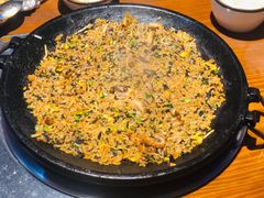 铁板炒饭-红辣椒八爪鱼特色韩国料理
