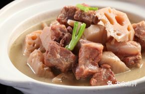 Lotus Root and Pork Rib Pot