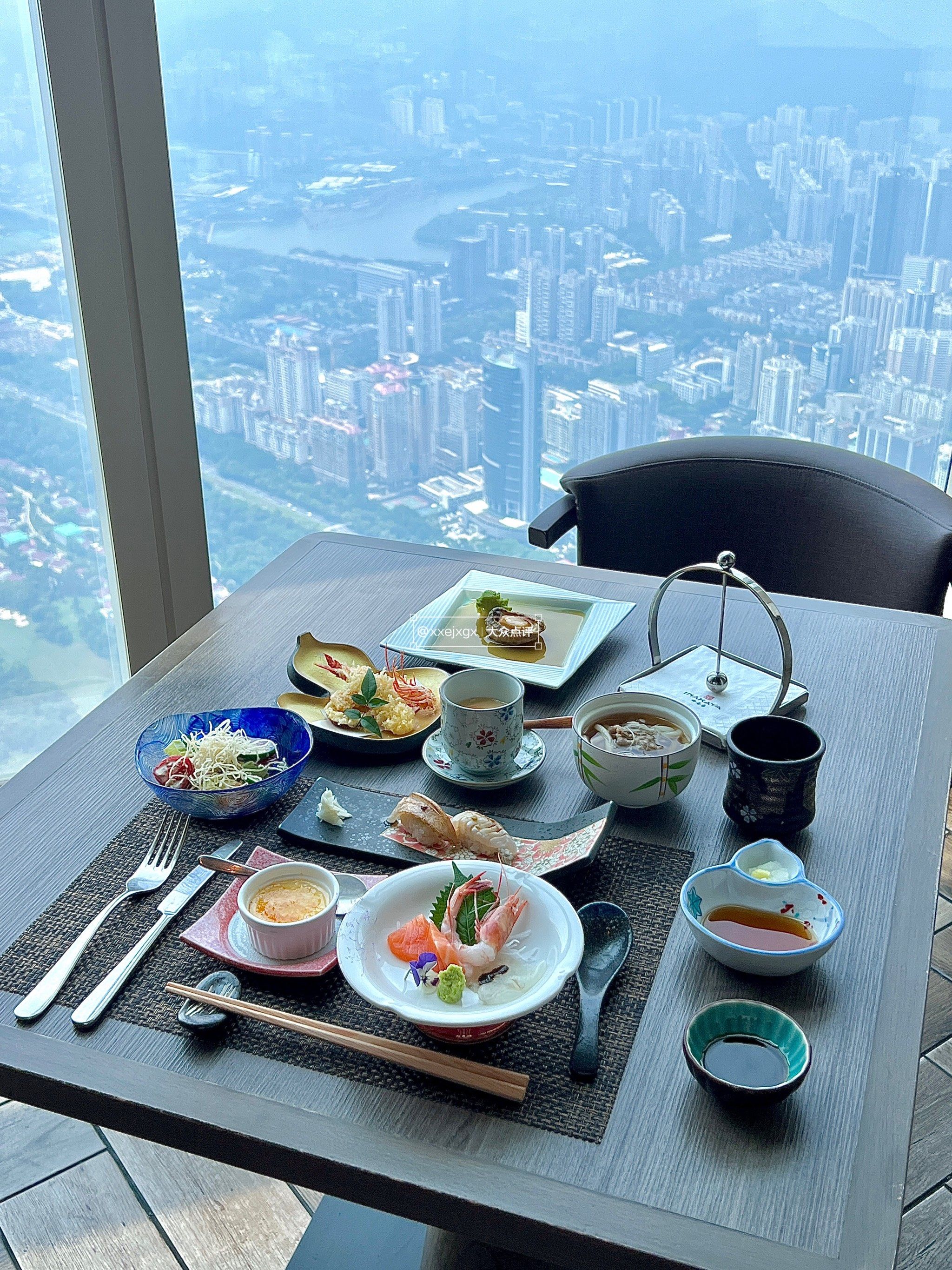 深圳cbd的!115层云端高空一人食餐厅🥂