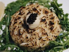 香烤雪蟹饼-小火花·干式熟成牛排馆Spark SteakHouse(剑桥郡店)