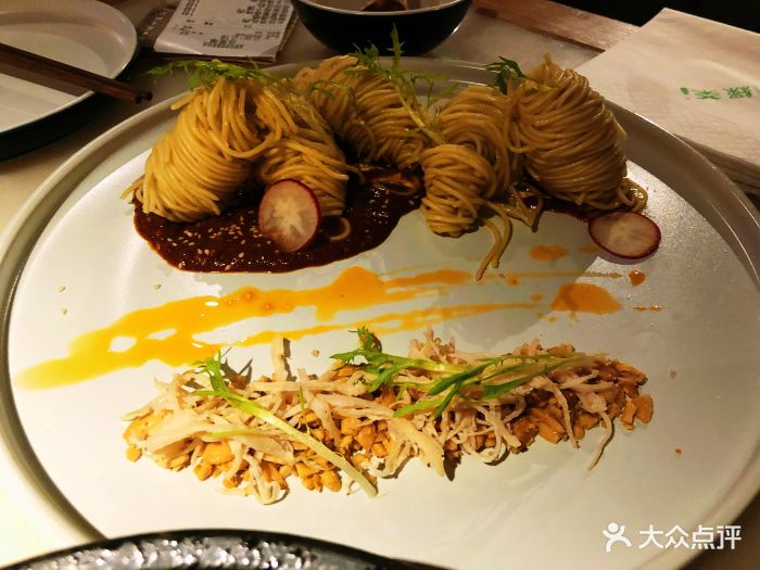 绿茶(龙湖星悦荟店-山水鸡丝凉面图片-北京美食-大众点评网