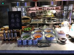 自助调料区-长春富力万达文华酒店-集·味自助餐厅