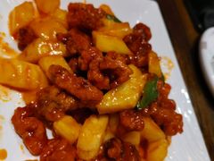 菠萝酥肉双拼-三猫黑鱼花(南大店)