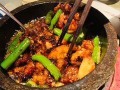 石锅杭椒牛蛙-桂满陇-西湖船宴(西单大悦城店)
