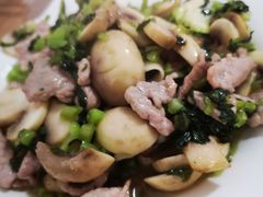 雪菜蘑菇肉片-素勤饮食店(城头巷店)