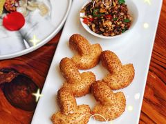 烤鸭松芝麻饼-尚岛私房菜(西方巷店)