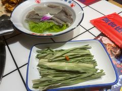 干贡菜-喜悦小串丹东小黄牛海鲜烧烤大排档(民主广场店)