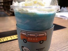 夏日蓝莓冰沙-闻道万巷咖啡馆(南大街地铁站店)