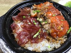 腊肠烧鹅煲仔饭-煲煲香快餐(南京路店)