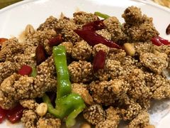 芝麻羊肉-四方顺馅饼