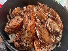 石锅黑椒虾-阿吾罗日本料理(K11艺术中心店)
