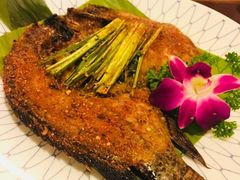 香茅草烤罗非鱼-紫滇源云南生态菜(丹凤街店)