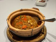 XO酱鱼籽蟹肉粉丝煲-屋里厢上海菜馆