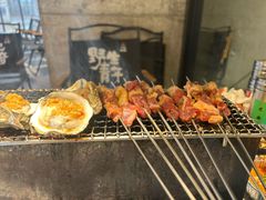 -生火火·地摊小炉子烧烤自助.鲜切牛羊肉(龙湖北城天街店)