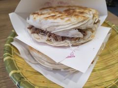 纯瘦肉夹馍-老陈家擀面皮(木塔巷店)
