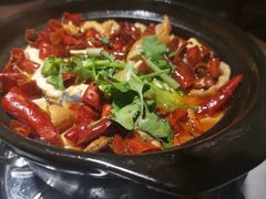 臭豆腐肥肠煲-小菜园新徽菜(镇江京口吾悦店)